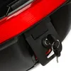 Motorradkoffer Top Case 31L Helmkoffer Roller Schwarz Matt Produktbild-Vorschau 5