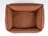 TrendPet Runa letto in Pelle finta marrone (100x75x30cm) Anteprima dell’immagine prodotto 3