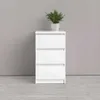 Commode NAIA Buffet Chevet pour boxspring Blanc brillant Voir les images du produit 10
