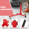 Stojan na motor COSTWAY 340 kg, zvedák motoru otočný o 360° Náhled obrázku produktu 7
