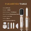 UKLISS 7-in-1 Haarstyler Set – 1400W Warmluftbürste, Weiß, Produktbild-Vorschau 10