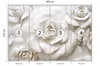 Carta da parati Muralo in tessuto non tessuto ROSES flowers Anteprima dell’immagine prodotto 2