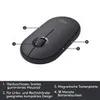 Logitech Slim Wireless Kbd Mouse Combo MK470 FR - Standard Produktbild-Vorschau 16