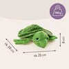 Habibi Cuscino termico premium in peluche verde tartaruga Anteprima dell’immagine prodotto 2