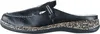 A side view of a black clog shoe. Anteprima dell’immagine prodotto