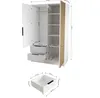 ALTDECOR Kleiderschrank mit selbstschließenden, Produktbild-Vorschau 4