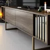 Skye Decor, Gold Line - Walnut, Black, TV-Ständer, Produktbild-Vorschau 6