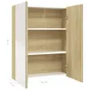 VidaXL 331530, Eiche, Weiß, 1 Stück(e) Produktbild-Vorschau 9