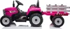 Elektrotraktor - rosa - mit Anhänger Produktbild-Vorschau 4