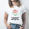 Mr. & Mrs. Panda Größe M T-Shirt Hummel Blume - Weiß - Produktbild-Vorschau 3