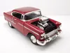Motormax 79002r Chevrolet Bel Air Custom Hot Rod 1955 Produktbild-Vorschau 8