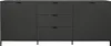 home24 Sideboard - Dunkelgrau - 180 cm Produktbild-Vorschau 3