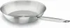 A stainless steel frying pan is shown from a slightly elevated side angle against a white background. Produktbild-Vorschau