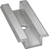Mittelklemme silber Solarmodul Aluminium Produktbild-Vorschau 1