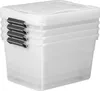 Úložné boxy s víkem 300393, plastové boxy pro přehledné Náhled obrázku produktu 2