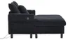 Cord Loungesessel Chaiselongue 1-Sitzer LED USB Produktbild-Vorschau 14