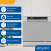 Exquisit Geschirrspüler GSP5508-030D silber | Spülmaschine Produktbild-Vorschau 3