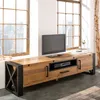 riess-ambiente Massives TV-Lowboard THOR 200cm recyceltes Produktbild-Vorschau 1