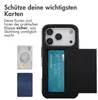 imoshion Backcover mit Kartenfach iPhone 17 Pro - Schwarz Produktbild-Vorschau 2