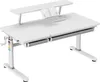HOKO®  Kinderschreibtisch höhenverstellbar, Weiß Produktbild-Vorschau 2