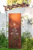 4x Sichtschutz Metall - 160 cm x 50 cm - Edelrost - Produktbild-Vorschau 4