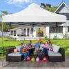 COSTWAY 3 m x 3 m velký pop-up stan s baldachýnem, snadno Náhled obrázku produktu 1