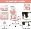 Yaheetech Bürostuhl Ergonomisch, Schreibtischstuhl mit Produktbild-Vorschau 4