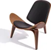 SHELL HOLZSTUHL, Mid-Century-Stuhl, Japandi, Schalenstuhl, Produktbild-Vorschau 2