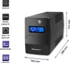 Qoltec Line Interactive USV | Monolith | 650 VA | 360 W | Produktbild-Vorschau 4