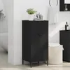 vidaXL Kúpeľňová skrinka so zásuvkami čierna 39,5 x 36 x 88 Náhľad obrázku produktu 4