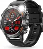 Smartwatch Wodoodporny Zegarek Męski Menu Pl Rozmowy Podgląd zdjęcia produktu 2