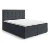 AX LIVING Boxspringbett 180x200 cm Sakarya Schwarz - Produktbild-Vorschau 2