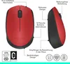 Logitech M171 Wireless Mouse red Produktbild-Vorschau 16