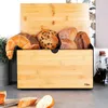 Vilde Brotkasten Brotkorb Brotbehälter aus Metall und Holz Produktbild-Vorschau 10