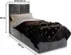 Masseno Boxspringbett LENA 90 90x200 cm Komplett-Set mit Produktbild-Vorschau 7