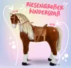 Pink Papaya Giant XXL Kinder Spielpferd zum Reiten Elsa 125 Produktbild-Vorschau 4