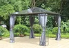Grasekamp Hardtop Pavillon Limone 3x3m inkl.  Seitenteile Produktbild-Vorschau 2