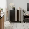 finori Monza 01D Kommode, schwarz / Nachbildung Artisan Oak Produktbild-Vorschau 2