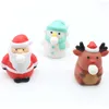 Squeeze Toy Père Noël Snowman Elan Squishes Jouets doux TPR Voir les images du produit 4