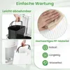 Collage showing the ease of maintenance and material quality of a kitchen trash can. Anteprima dell’immagine prodotto