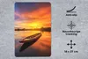 MuchoWow® Mauspad Mousepad Boot - Wasser - Sonnenuntergang Produktbild-Vorschau 2