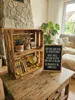 Cassa in legno fiammato 40x30x25 cm - Cassa per frutta Anteprima dell’immagine prodotto 6