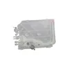A transparent plastic component with internal tubing and a small gray dial attached, isolated on a white background. Produktbild-Vorschau