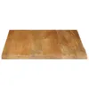 vidaXL Tischplatte mit Baumkante 40x40x2,5 cm Massivholz Produktbild-Vorschau 3