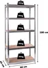 Aga Scaffale in metallo 180x90x40 cm 5 ripiani Anteprima dell’immagine prodotto 5