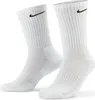 A pair of white Nike crew socks with black Nike logos. Produktbild-Vorschau