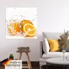 ARTland Poster Orange mit Spritzwasser Größe: 30x30 cm Produktbild-Vorschau 5