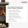 Justus | Kaminofen | Usedom 5 | 5,5 kW | Stahl Schwarz, Produktbild-Vorschau 12