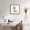 Gerahmtes Poster - Schwarzer Rahmen - Linie Kunst Boho - Produktbild-Vorschau 6