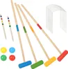 Jeu de croquet Hengda, croquet pour 4 joueurs enfants Voir les images du produit 1